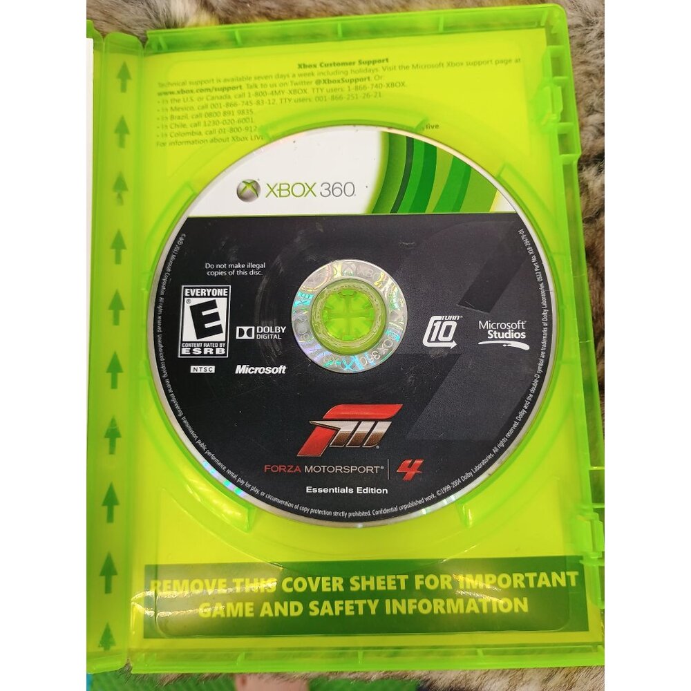 Forza Motorsport 4 Essentials Edition Xbox 360 Video Game Complete With Case & D - Picture 4 of 5